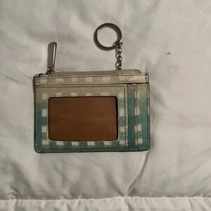 Coach Card Holder Keychain
